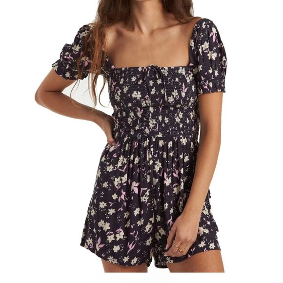Billabong Flirty Day Romper size S - Picture 5 of 13